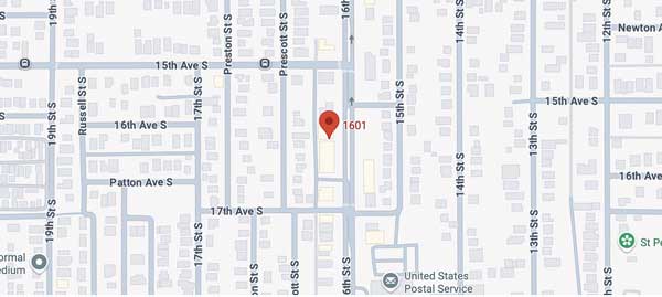 map 1601 location