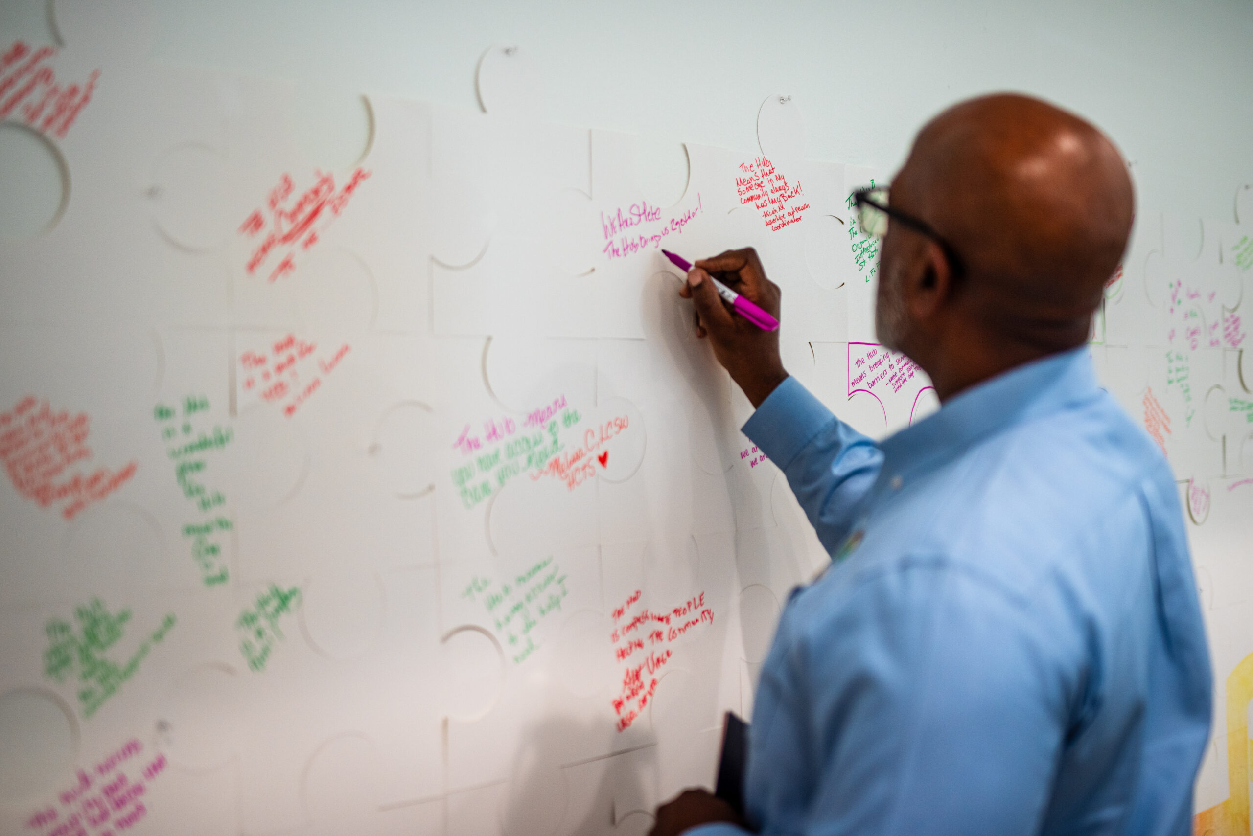 An open door to the hub