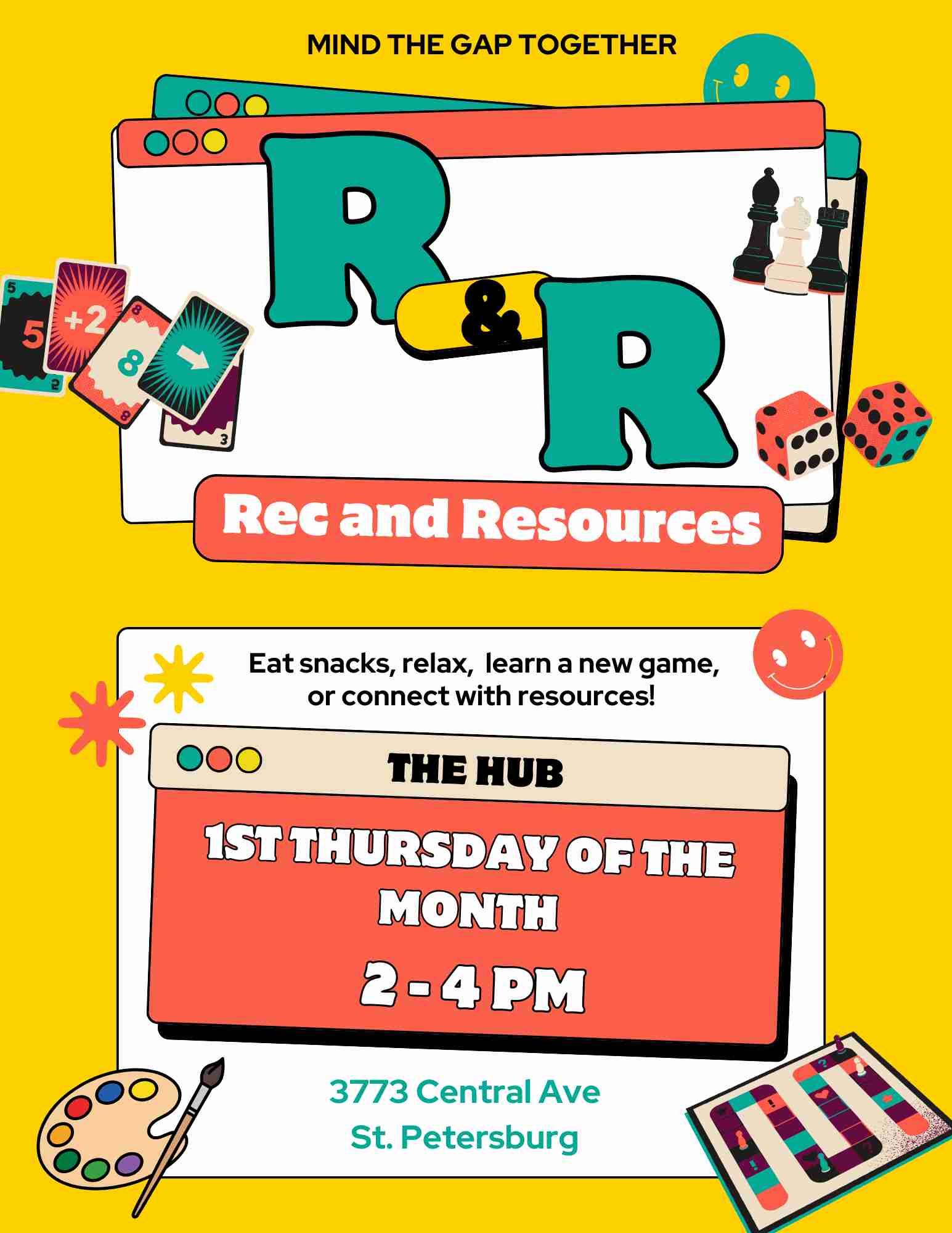 Rec and Resources flyer